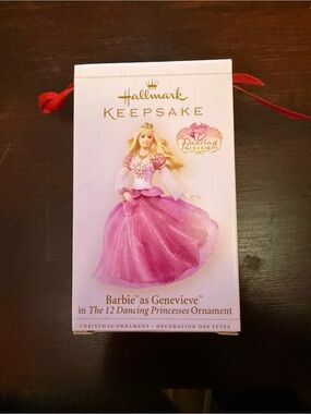 Hallmark Barbie as Genevieve in The 12 Dancing Princesses 2006 Ornament New